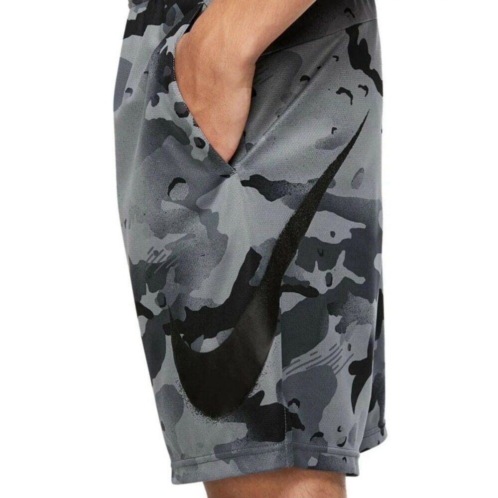 Nike Men's Dri-Fit Shorts S Camo Print Training Pockets Workout Athletic Shorts